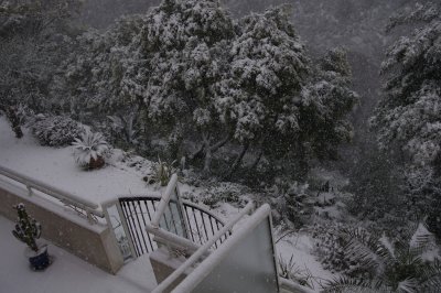 cannes sous la neige fevrier 2010